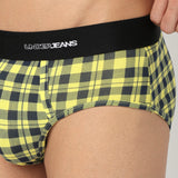 Underjeans Pack Of 3 Cotton Blend Mid-Rise Briefs