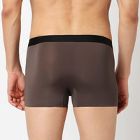Underjeans Grey Nylon Blend Trunk
