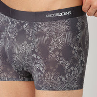 Underjeans Charcoal Grey Nylon Blend Trunk