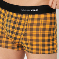 Underjeans Pack Of 3 Cotton Blend Mid-Rise Trunks