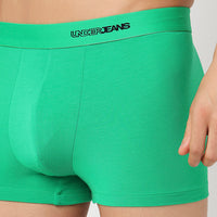 Underjeans Pack Of 2 Modal Blend Solid Mid-Rise Trunks