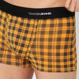 Underjeans Pack Of 3 Cotton Blend Mid-Rise Trunks