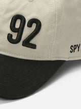 Men Beige Black Solid Cap