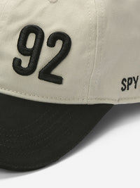 Men Beige Black Solid Cap