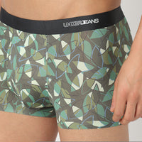 Underjeans Olive Nylon Blend Trunk