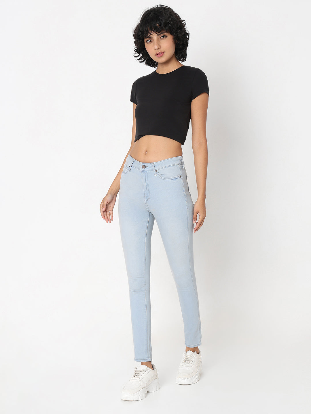 Spykar Women Skinny Fit High Rise Jeans