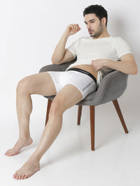 Underjeans White Regular Fit Trunk