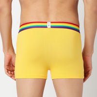 Underjeans Pack Of 2 Cotton Blend Solid Mid-Rise Trunks