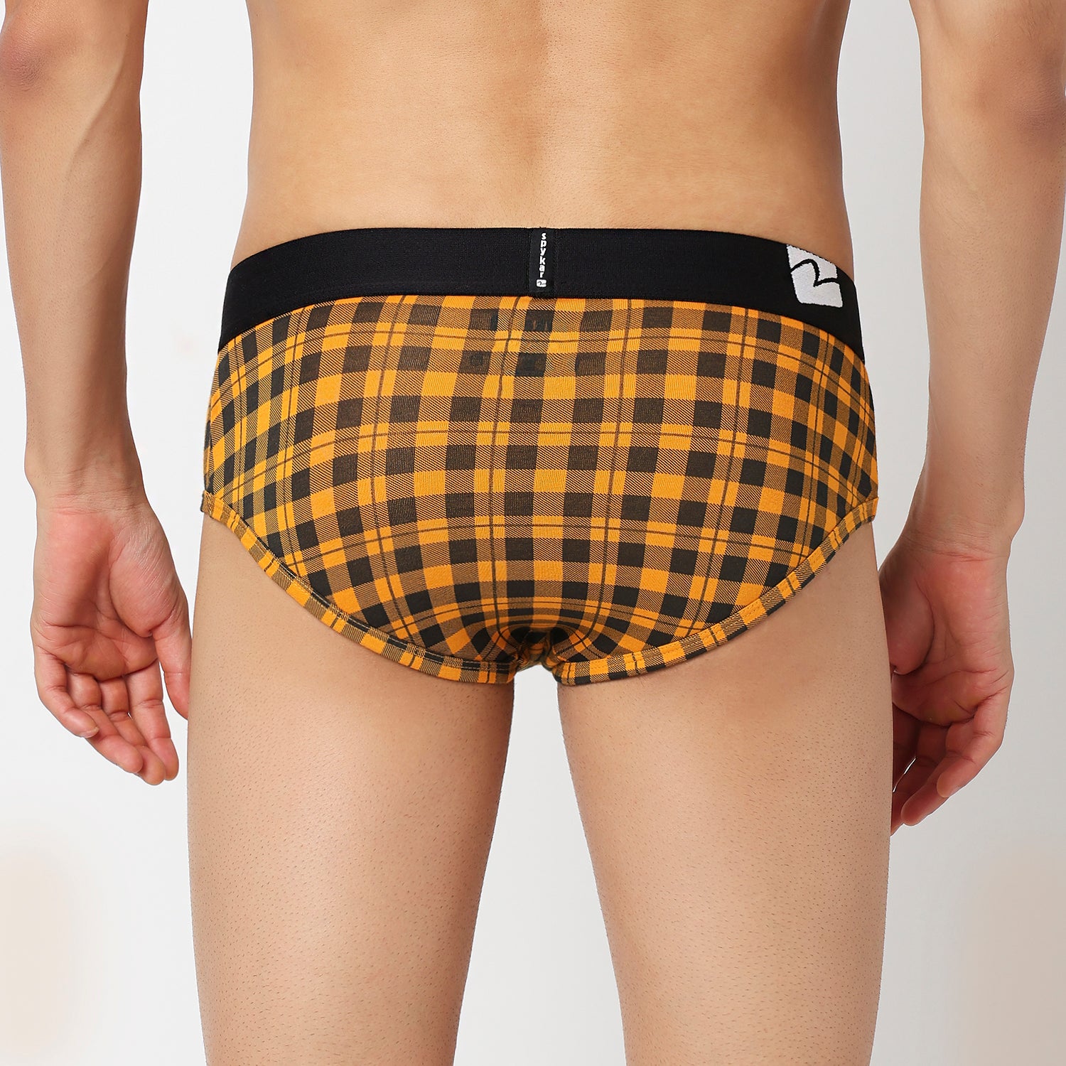 Underjeans Pack Of 2 Cotton Blend Mid Rise Briefs