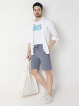 Underjeans Shorts Regular Fit Blue