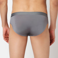 Underjeans Steel Grey Modal Blend Brief