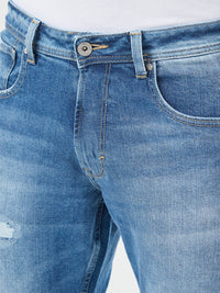 Men Chico Jeans Relaxed Fit Mid Blue Mid Rise