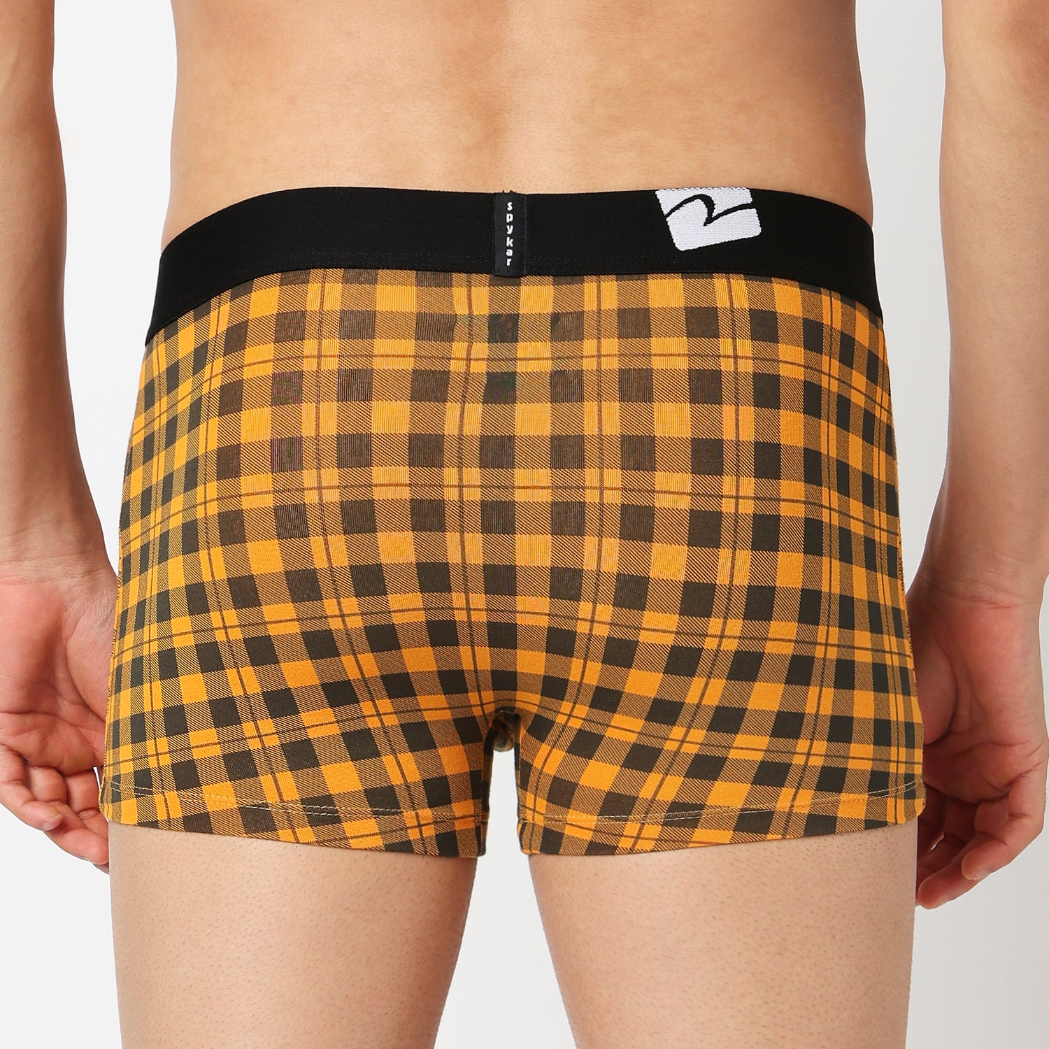 Underjeans Pack Of 3 Cotton Blend Mid-Rise Trunks