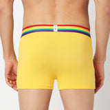 Underjeans Pack Of 2 Cotton Blend Solid Mid-Rise Trunks