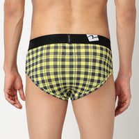 Underjeans Pack Of 2 Cotton Blend Mid Rise Briefs
