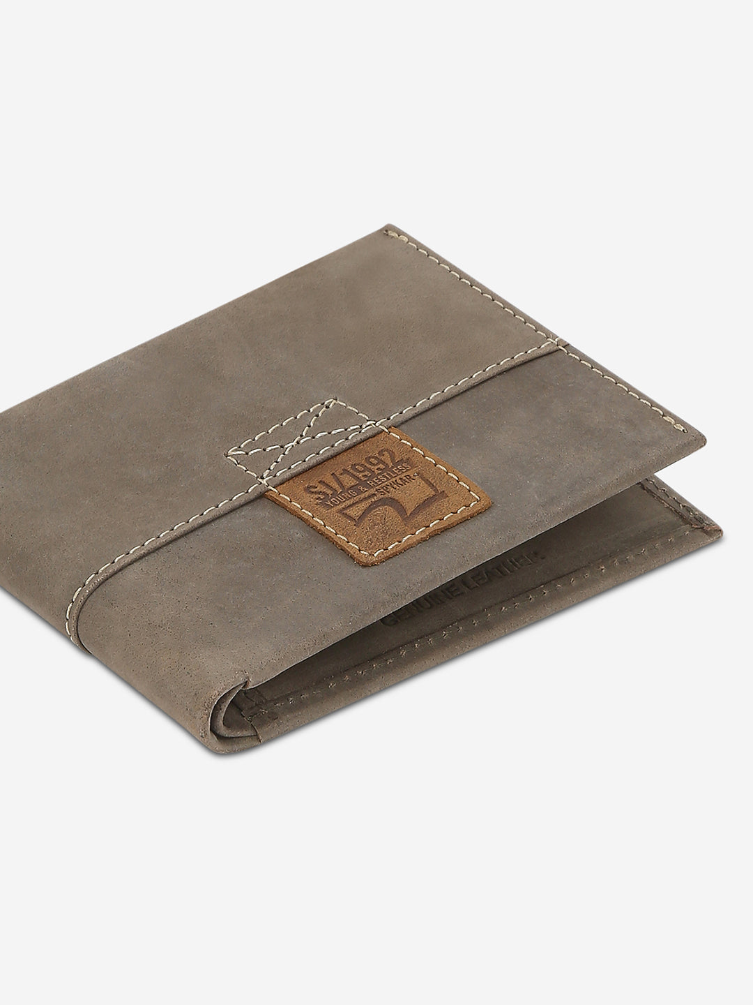 Men Olive Leather Wallet