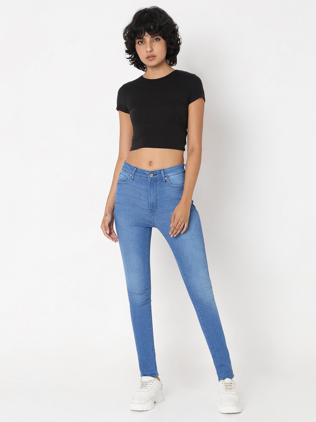 Spykar Women Skinny Fit High Rise Jeans