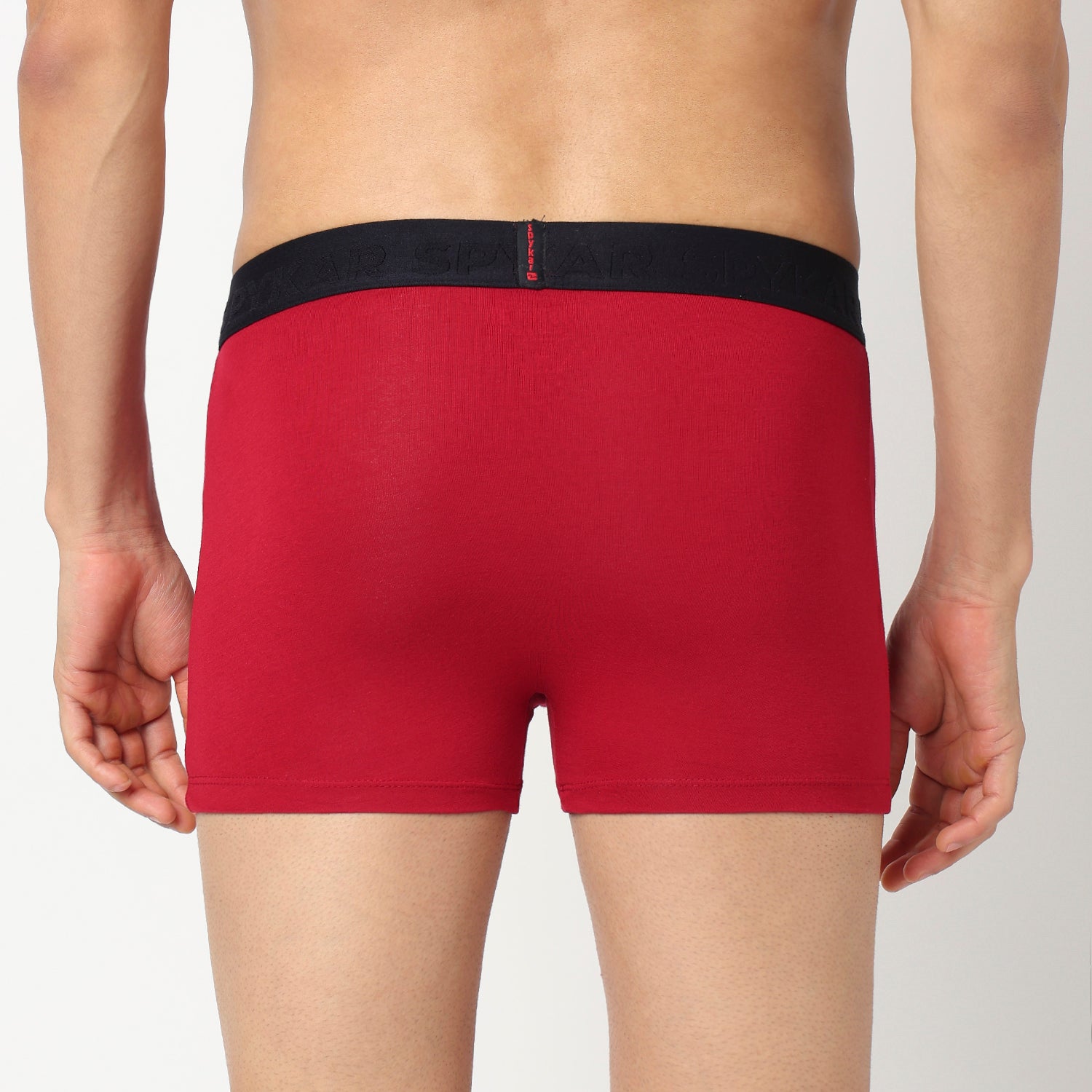 Underjeans Pack Of 3 Cotton Blend Solid Mid-Rise Trunks