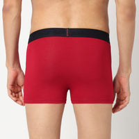 Underjeans Pack Of 2 Cotton Blend Solid Mid-Rise Trunks