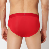 Underjeans Pack Of 2 Modal Blend Solid Mid-Rise Briefs