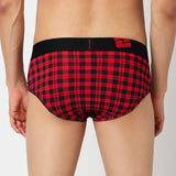 Underjeans Pack Of 3 Cotton Blend Mid-Rise Briefs