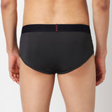 Underjeans Pack Of 2 Cotton Blend Solid Mid-Rise Briefs