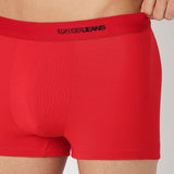 Underjeans Pack Of 2 Modal Blend Solid Mid-Rise Trunks