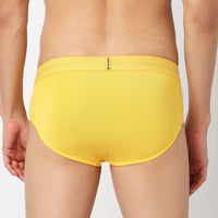 Underjeans Pack Of 2 Modal Blend Solid Mid-Rise Briefs