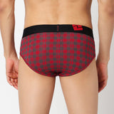 Underjeans Pack Of 3 Cotton Blend Mid-Rise Briefs