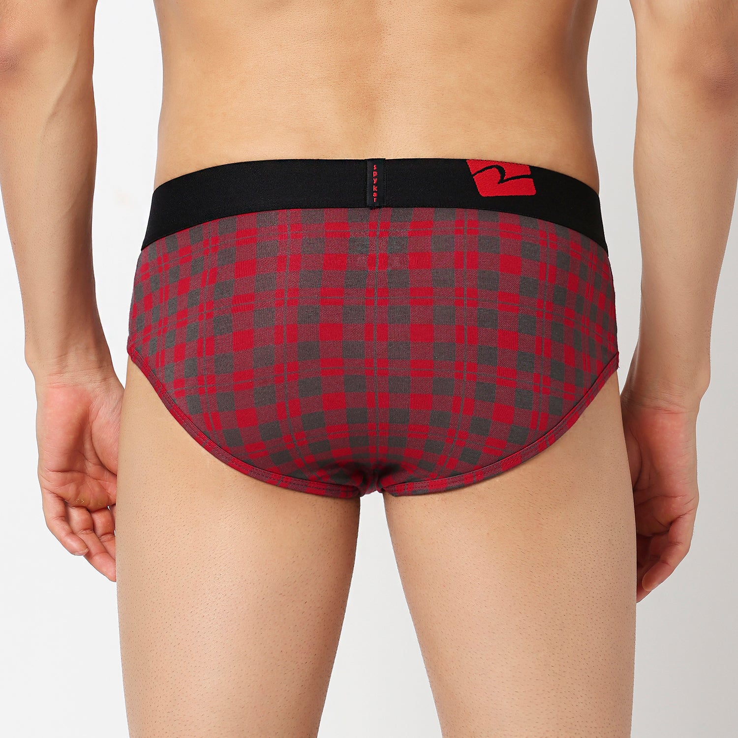 Underjeans Pack Of 3 Cotton Blend Mid-Rise Briefs