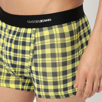 Underjeans Pack Of 3 Cotton Blend Mid-Rise Trunks