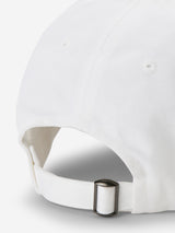 Men White Beige Solid Cap