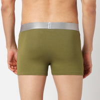 Underjeans Olive Cotton Blend Trunk