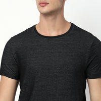 Underjeans T-Shirt Black Slim Fit