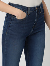 Women Alexa Jeans Super Skinny Fit Dark Blue High Rise