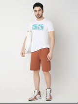 Underjeans Shorts Regular Fit Rust