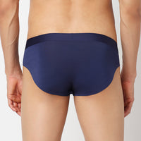 Underjeans Navy Blue Modal Blend Brief
