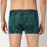 Underjeans Green Nylon Blend Trunk