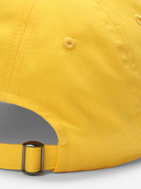 Men Yellow Solid Cap