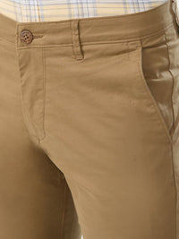 Men Trouser Slim Fit Clay Mid Rise