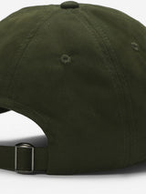 Men Olive Solid Cap