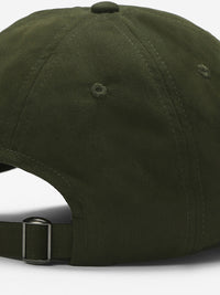 Men Olive Solid Cap