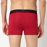 Underjeans Pack Of 2 Cotton Blend Solid Mid-Rise Trunks