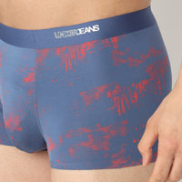 Underjeans Blue Regular Fit Ultrasoft Trunk