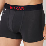 Underjeans Pack Of 2 Cotton Blend Solid Mid-Rise Trunks