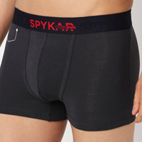 Underjeans Pack Of 2 Cotton Blend Solid Mid-Rise Trunks