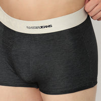Underjeans Black Regular Fit Ultrasoft Trunk