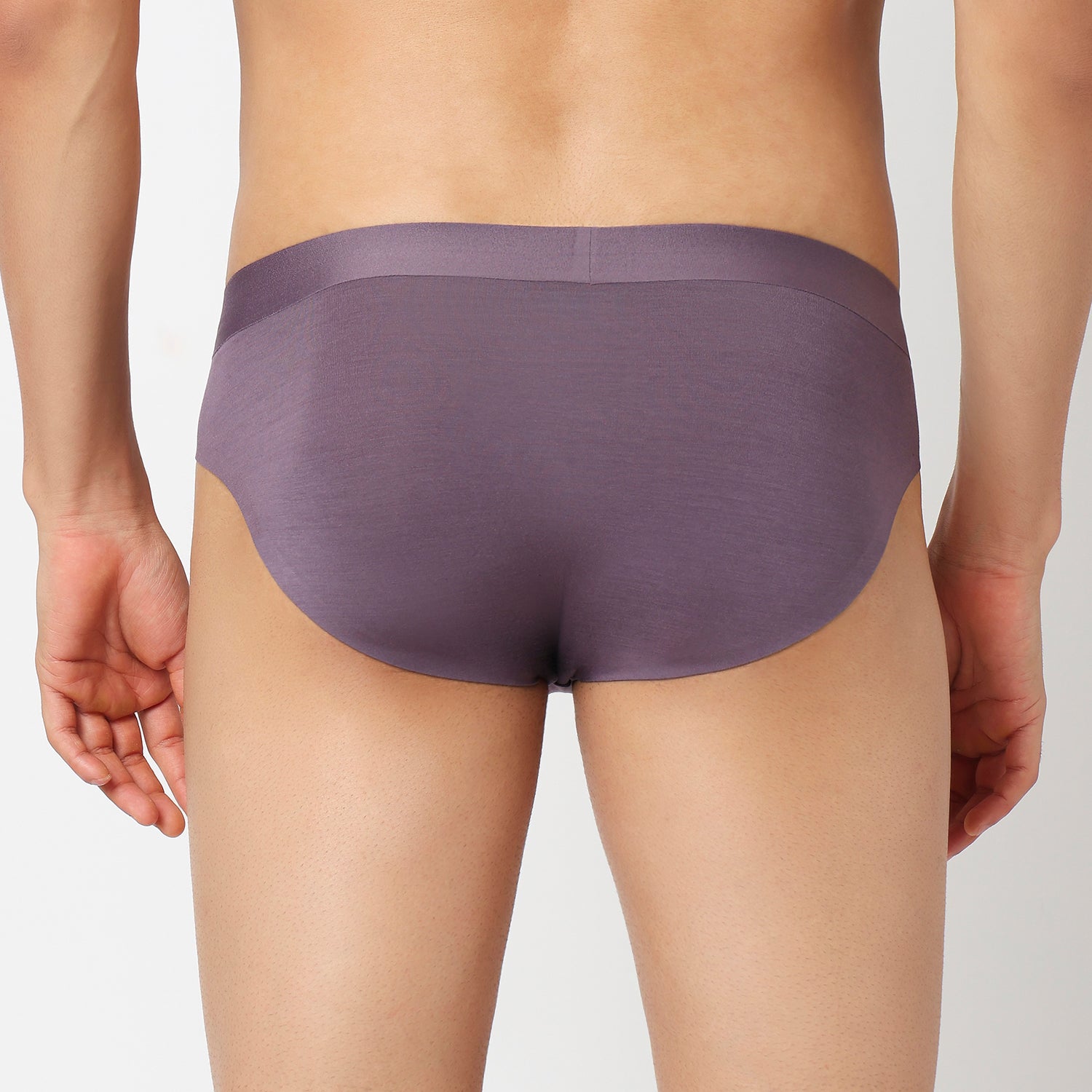 Underjeans Purple Modal Blend Brief