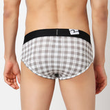 Underjeans Pack Of 3 Cotton Blend Mid-Rise Briefs