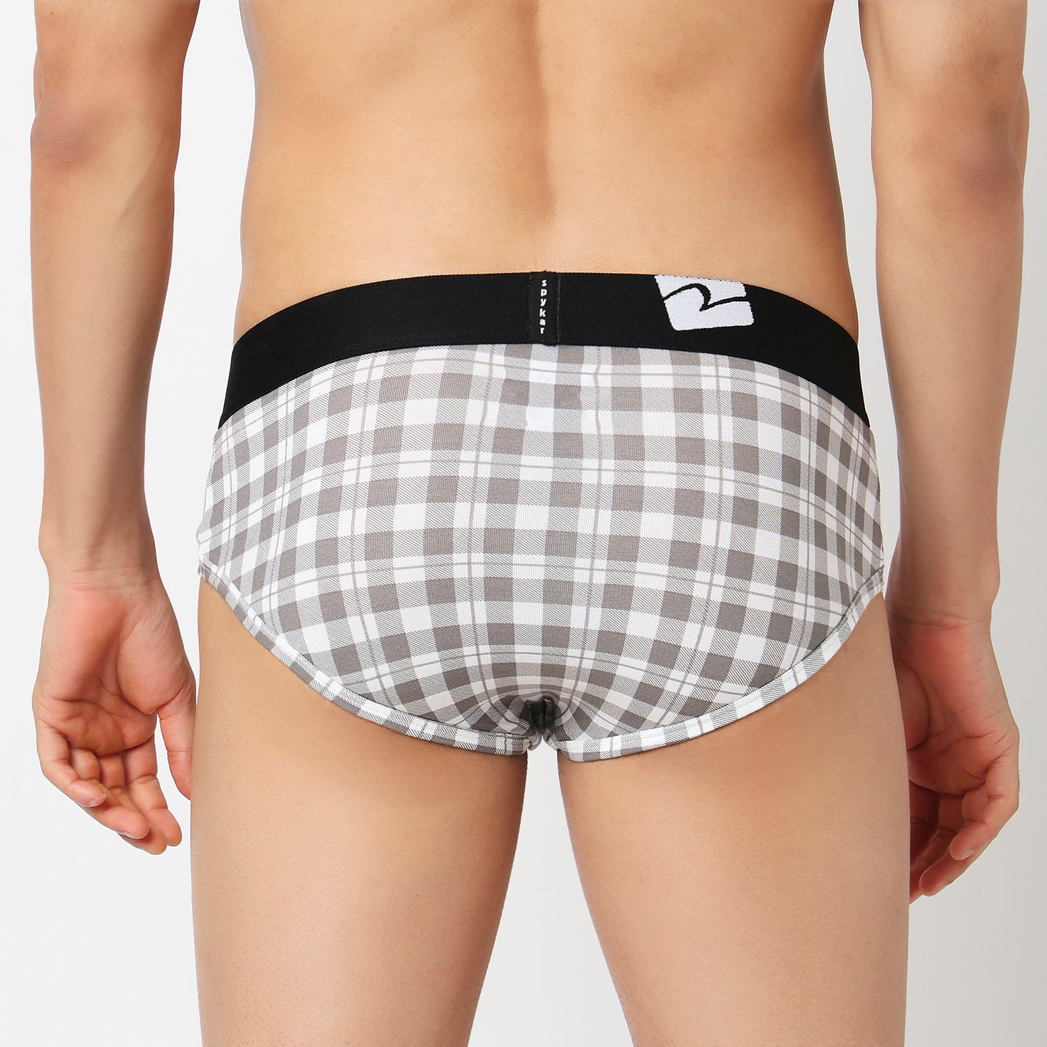 Underjeans Pack Of 3 Cotton Blend Mid-Rise Briefs